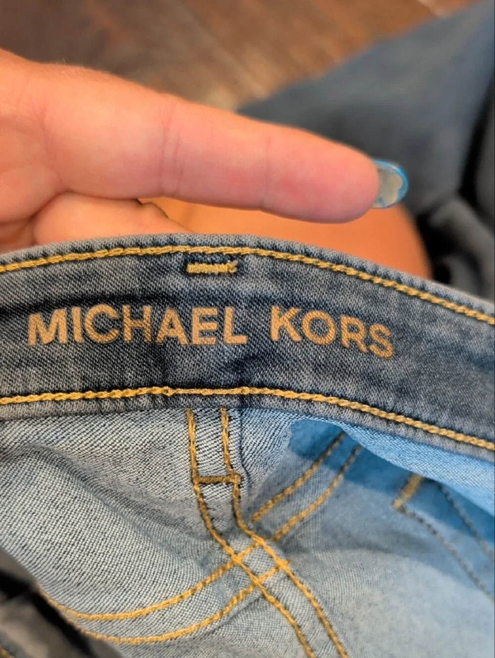 Michael Kors Dark Blue Skinny Jeans